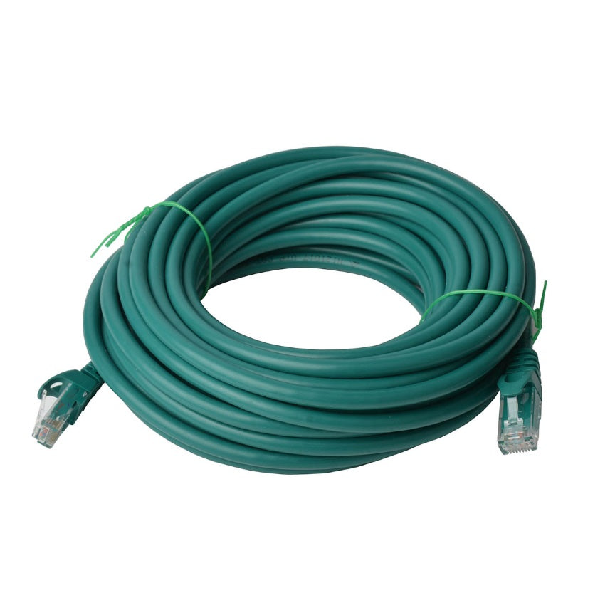 8Ware CAT6A Cable 50m - Green Color RJ45 Ethernet Network LAN UTP Patch Cord Snagless 8Ware CAT6A Cable 50m - Green Color RJ45 Ethernet Network LAN UTP Patch Cord Snagless